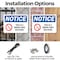 Signmission This Is A Smoke Free Building OSHA Notice Sign, Plastic, 10in W x 7in L, 2PK OS-2PACK-NS-P-710-L-16687 - alternate 3